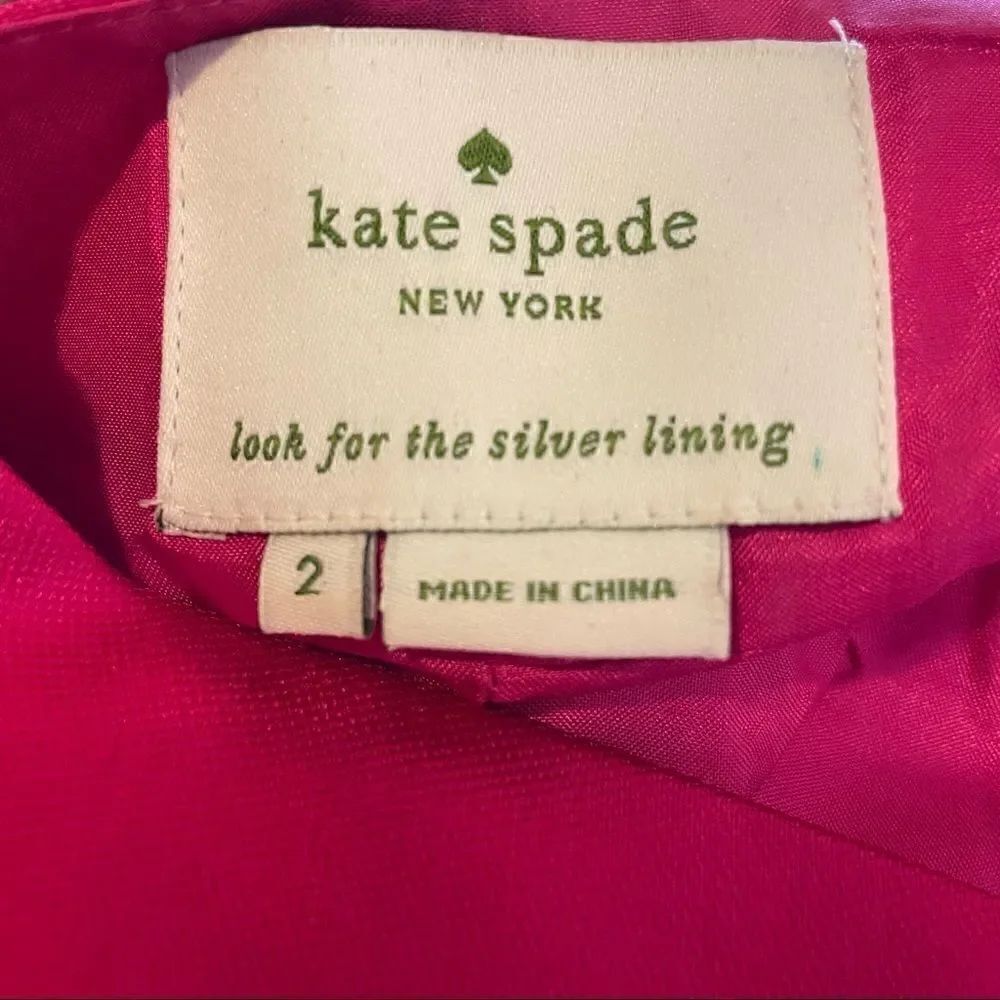 Kate Spade In Full Bloom Structured Mini Dress - Picture 5 of 5
